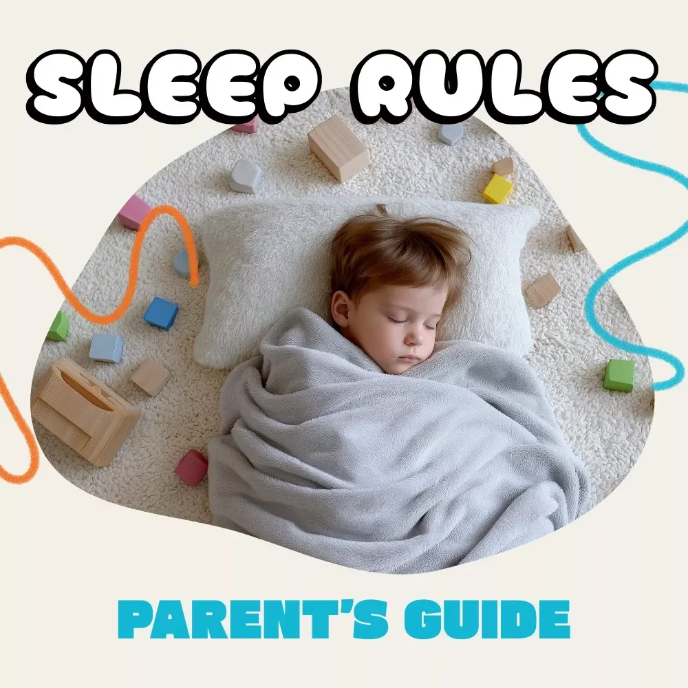 A Parent’s Guide to Setting Sleep Rules for Kids | Printable Digital Download | How to Set Sleep Rules for Kids | Parenting eBook & Sleep Routine Guide