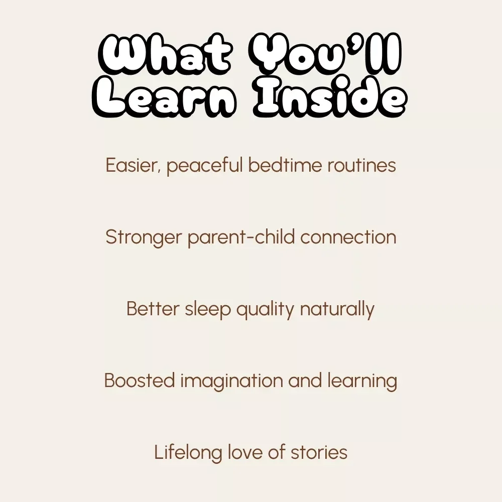 Guiding Children Through Stories and Lullabies | eBook on How to Use Stories or Lullabies at Night for Calming Sleep and Imaginative Bonding