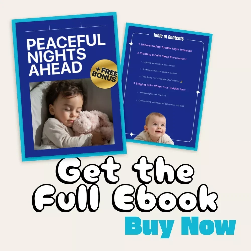 Peaceful Nights Ahead | Toddler Sleep Guide for Calm Bedtimes, Gentle Routines & AI Parenting Support | Digital Download eBook for Parents