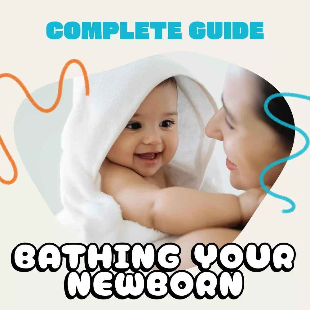Complete Guide to Bathing Your Newborn | Digital eBook for New Parents | Learn How to Bathe Newborn Safely with Step-by-Step Instructions & Expert Tips