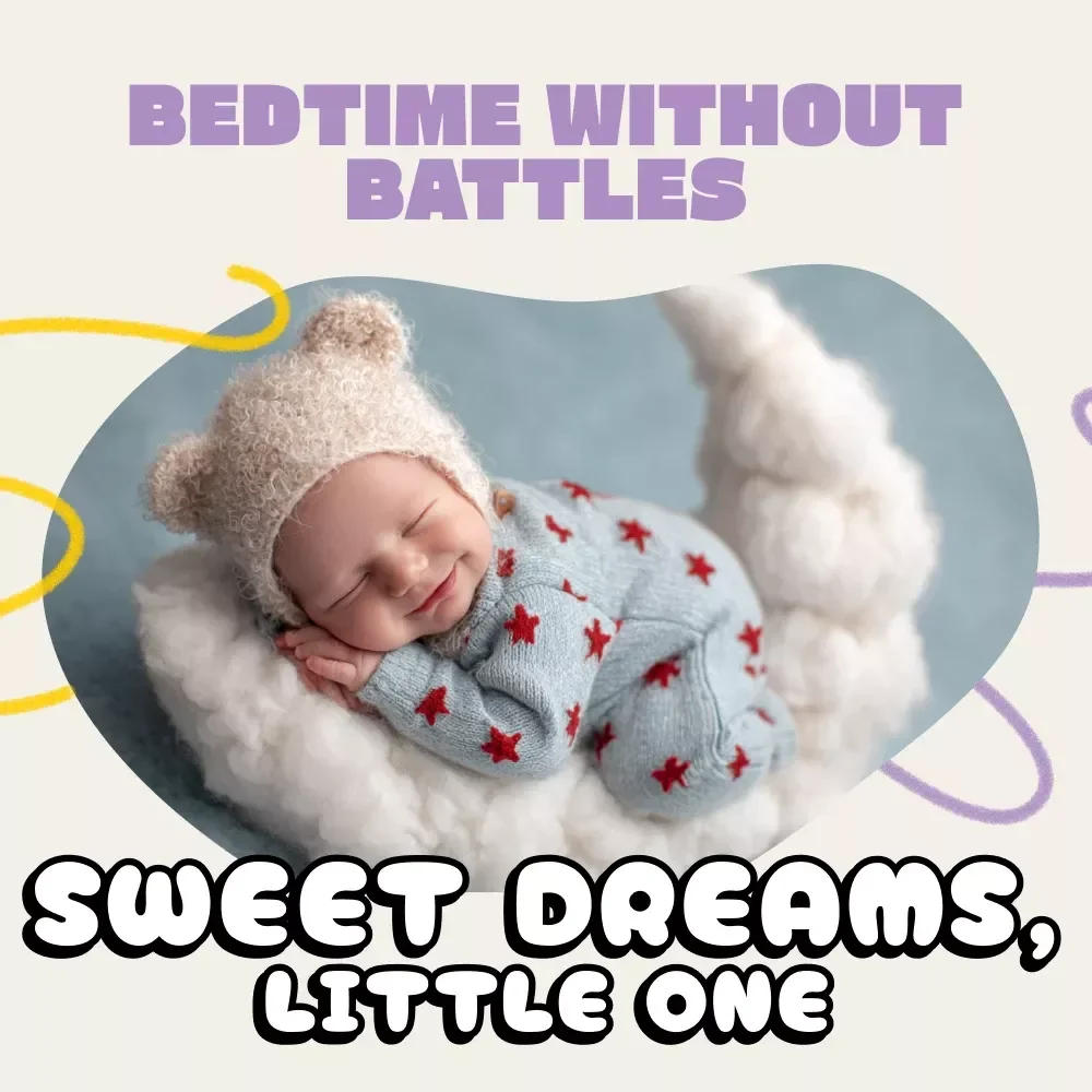 Sweet Dreams, Little One: A Parent’s Guide to Bedtime Without Battles | Gentle Sleep Training eBook for Parents | What to Do When Child Resists Going to Bed | Peaceful Bedtime Routine Guide