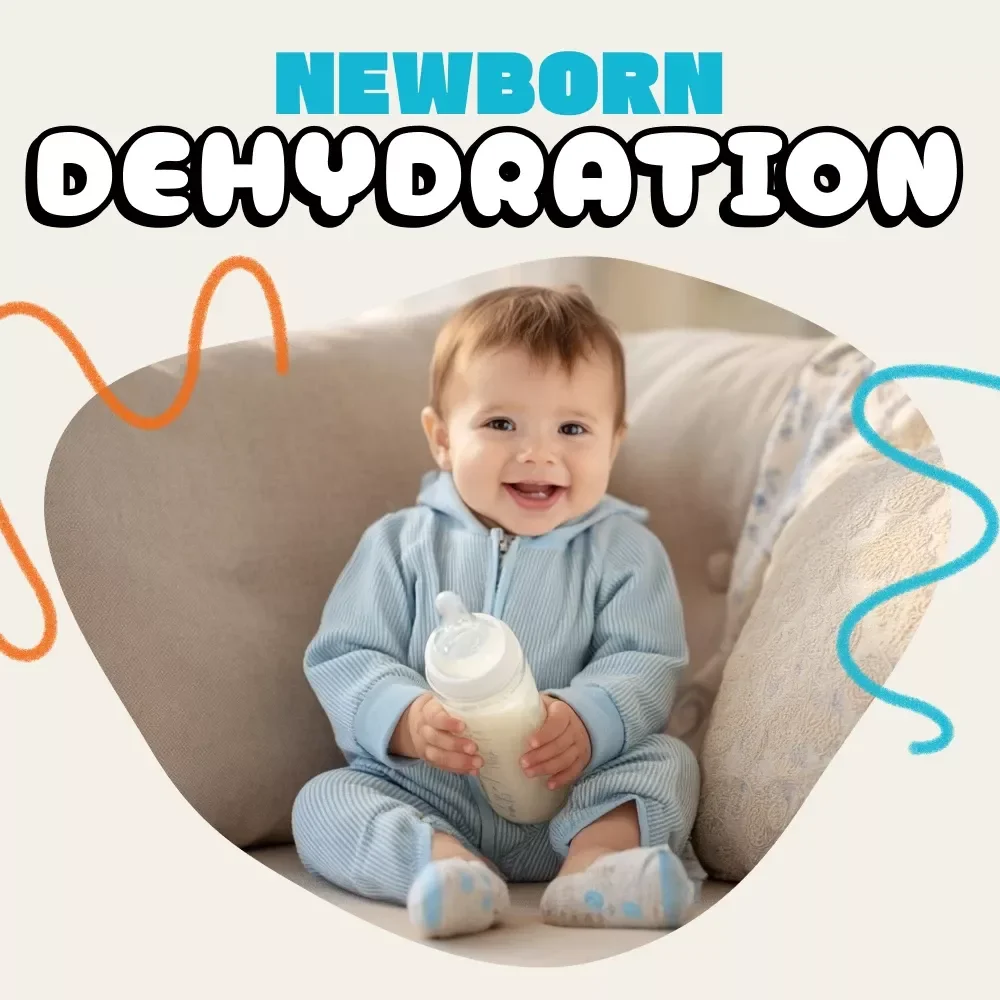 Newborn Dehydration Checklist | Printable Digital Download for Parents | Baby Health Guide to Identify What Signs of Dehydration in Newborn