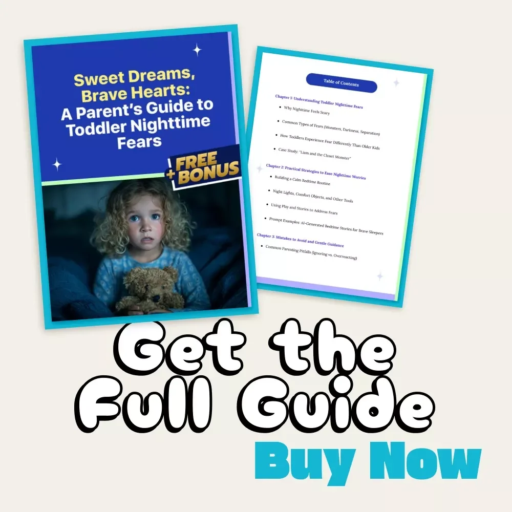 Sweet Dreams, Brave Hearts: A Parent’s Guide to Toddler Nighttime Fears | Gentle Sleep Tips, Expert Advice & Printable Guide for Overcoming Toddler Nighttime Fears | Digital Download for Peaceful Bedtimes