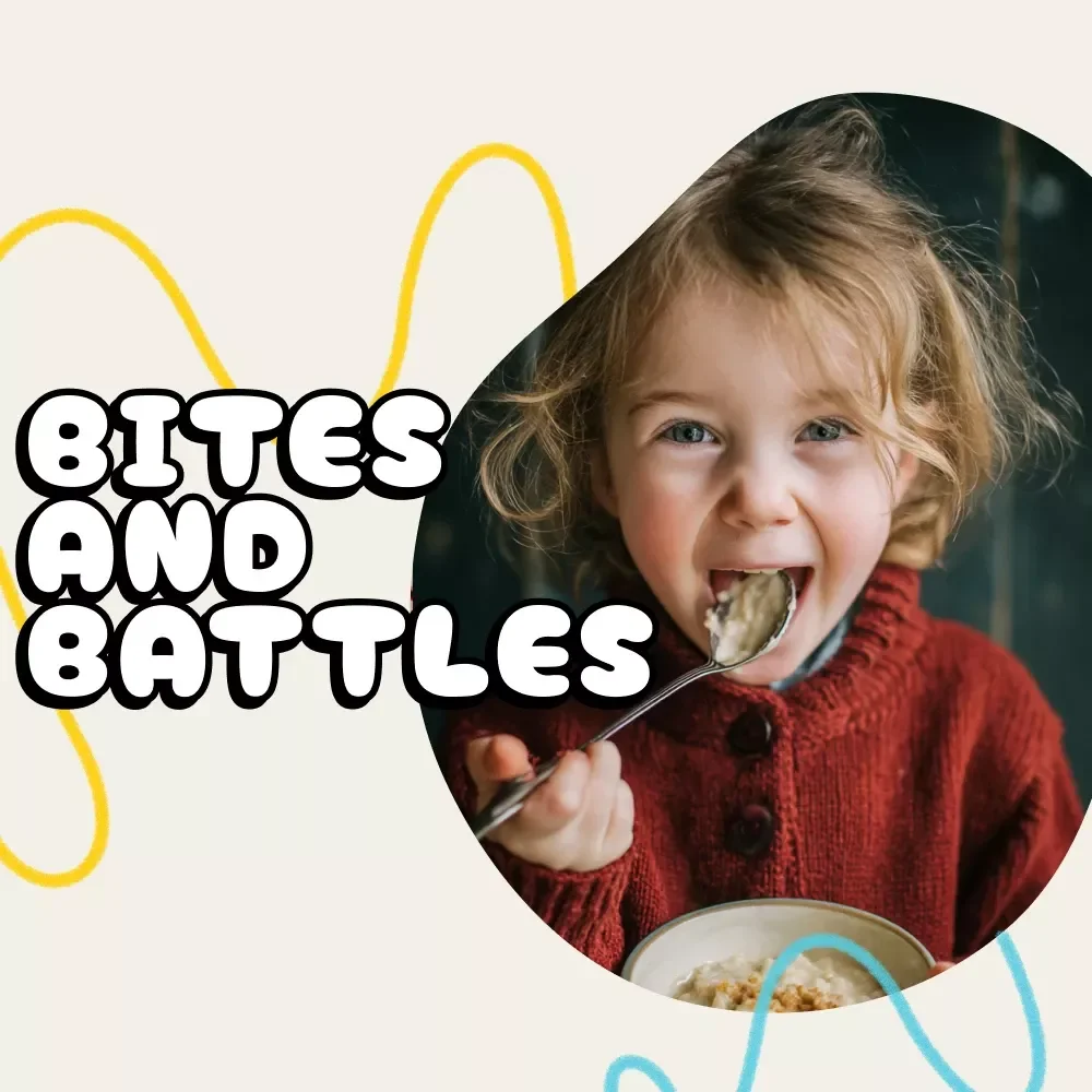 Bites and Battles: A Parent’s Guide to Conquering Food Refusal | Printable Parenting eBook | Toddler & Child Feeding Guide | Gentle Mealtime Strategies | Picky Eater Help