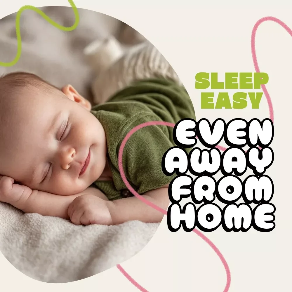 Sleep Easy, Even Away from Home | Travel Sleep eBook for Parents | How to Manage Bedtime on Vacation | Digital Download Guide for Calm Nights Anywhere