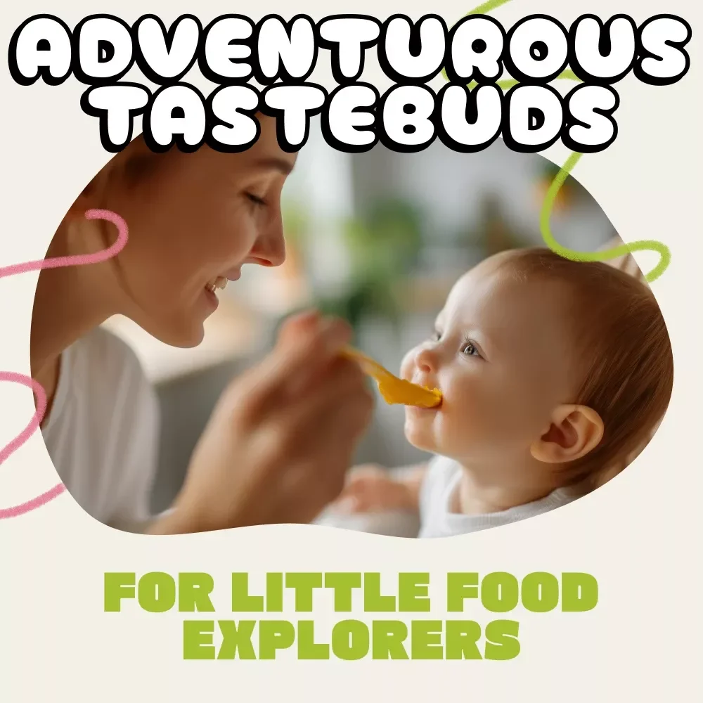 Adventurous Tastebuds for Little Food Explorers | Digital Guide for Parents on How to Encourage Child to Try New Flavors | Printable PDF eBook for Raising Curious Eaters