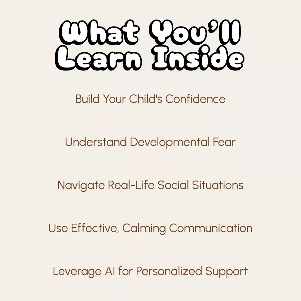 Helping Your Child Overcome the Fear of Strangers | A Parent's Gentle Guide to Handling Child's Fear of Strangers | Digital eBook Download