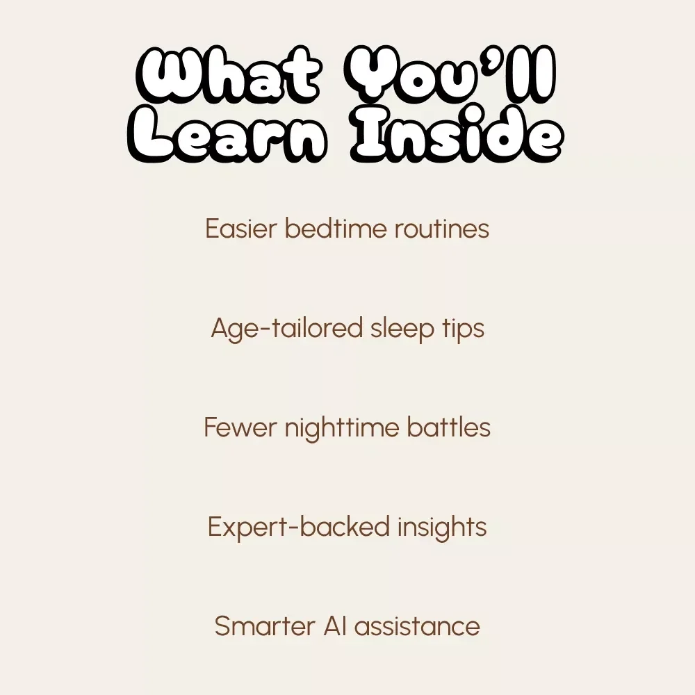Bedtime Magic by Age | Digital Sleep Guide for Parents | What Is a Reasonable Bedtime by Age | AI Parenting Sleep Planner for Babies, Kids & Teens