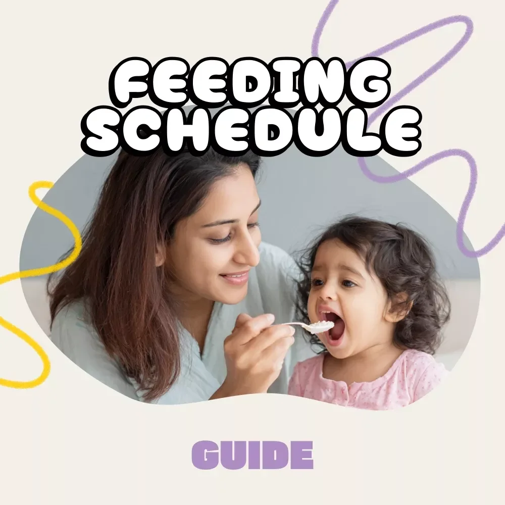 How to Use a Feeding Schedule for Kids | Digital Parenting Guide, Child Nutrition Planner, & Printable Routine Template for Healthy Mealtime Habits