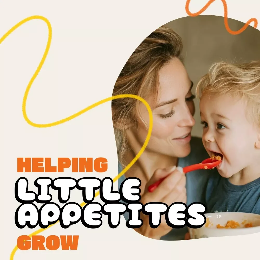 Helping Little Appetites Grow | Parent’s Guide on How to Boost Appetite in Child | Digital Download eBook for Picky Eaters and Mealtime Routines