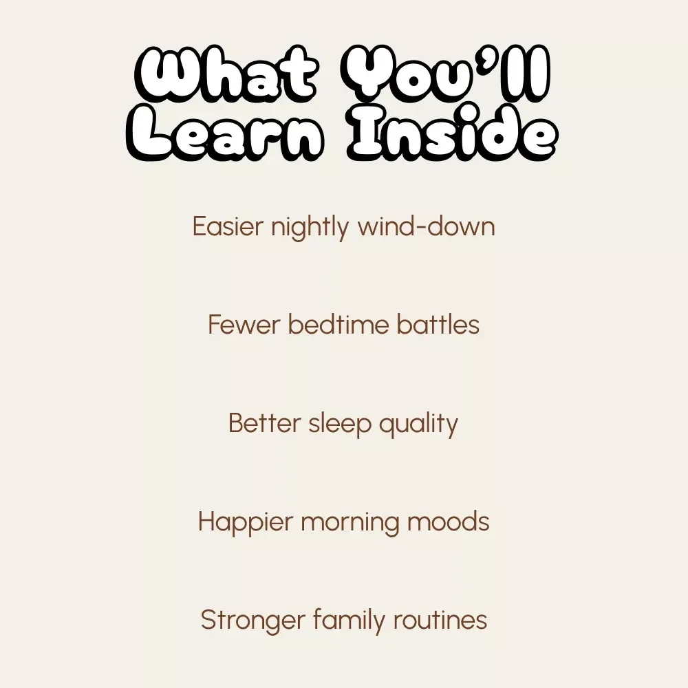Sleepytime Success: The Ultimate Bedtime Routine Checklist for Kids | Digital Download | How to Set a Bedtime Routine for Kids | Printable Family Sleep Guide