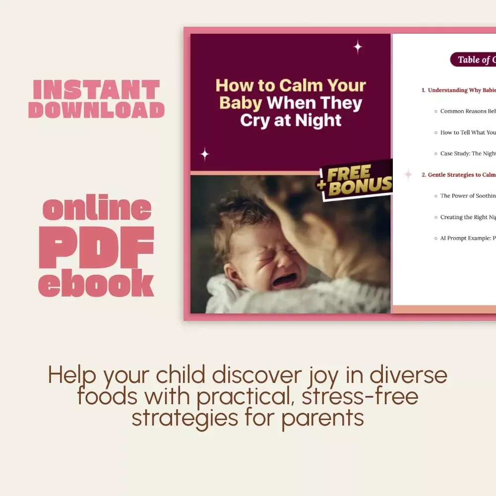 From Picky to Adventurous: A Parent’s Guide to Helping Kids Enjoy a Variety of Foods | How to Get Child to Eat Variety | Printable eBook for Parents & Caregivers