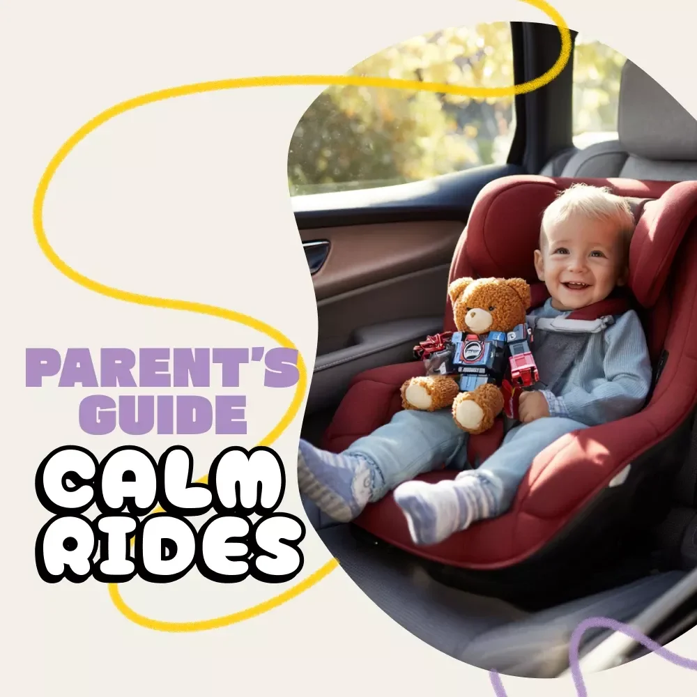 Calm Rides: The Parent’s Guide to a Happy Baby in the Car Seat | Digital Guide for How to Keep Baby Calm in Car Seat, Printable Parenting Resource, Baby Travel Ebook