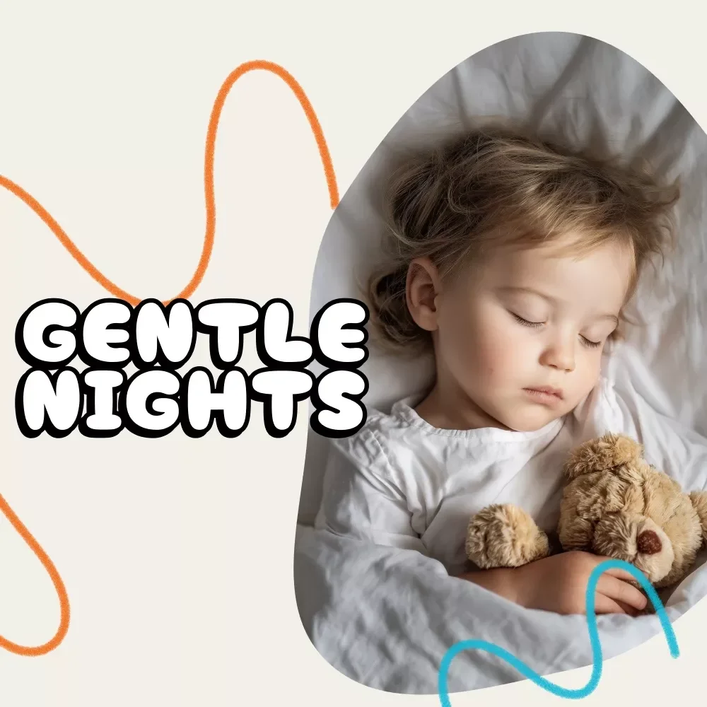 Gentle Nights | Gradual Sleep Training Guide for Parents | Gentle Nighttime Routine eBook | Baby & Toddler Sleep Support Digital Download