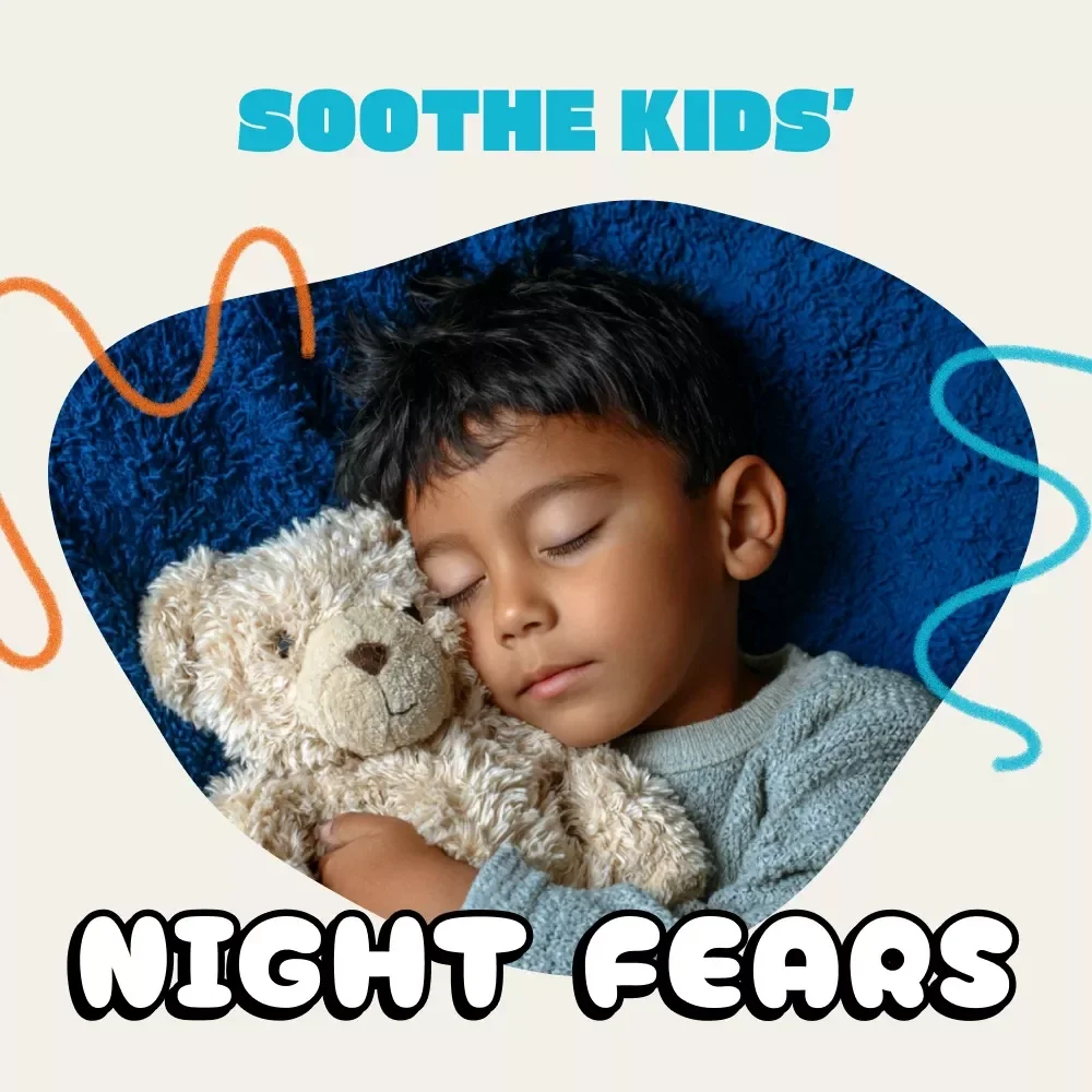The Checklist to Soothe Kids’ Night Fears | Printable Guide for Parents | How to Calm Kids with a Night Fear | Bedtime Routine & Comfort Tools