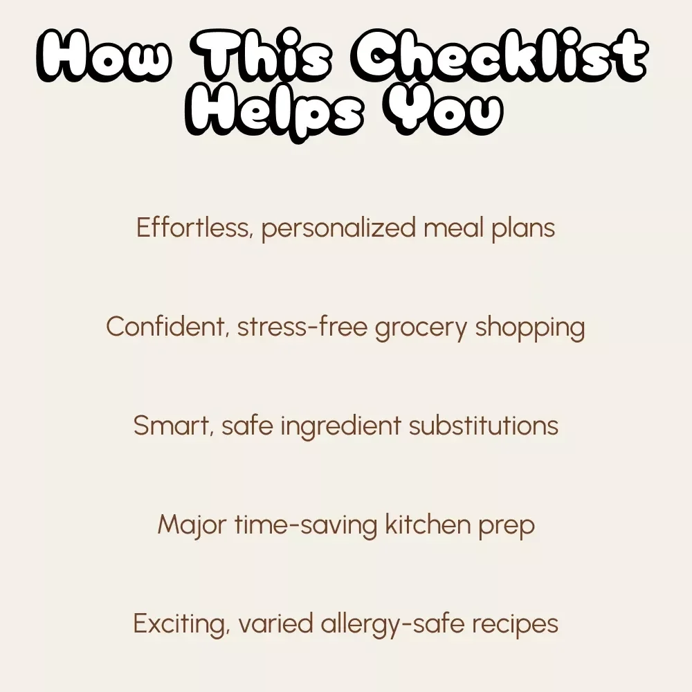 The Ultimate AI-Powered Allergy-Safe Meal Planning Checklist | Your Guide on How to Use AI for Allergy Safe Meal Planning