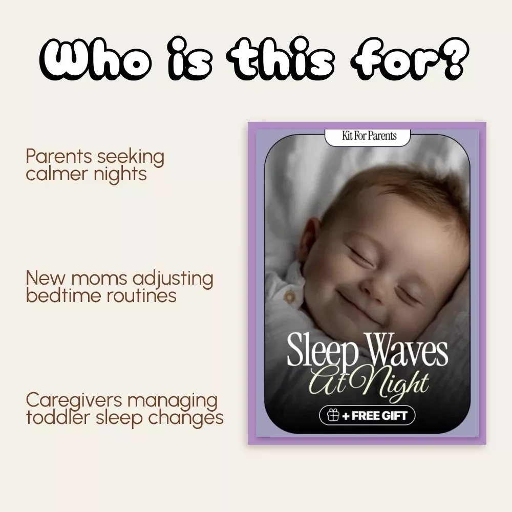 Sleep Waves at Night | Digital GUIDE for Parents | How to Do Sleep Wave Method at Night | Gentle Sleep Training eBook for Peaceful Evenings