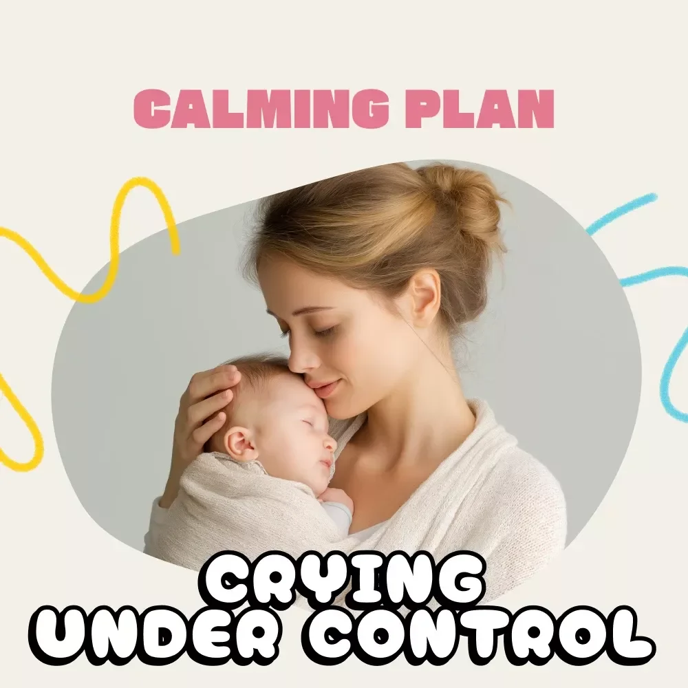 Crying Under Control: Calming Plan for Baby | Digital Parenting Guide for New Moms & Dads | Learn How to Create a Crying Plan, Understand Baby Cues & Soothe with Confidence