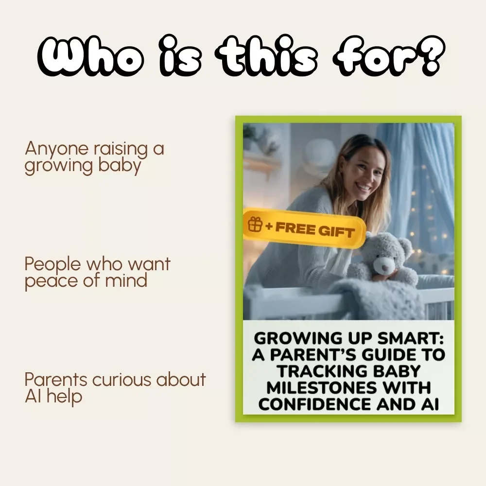 Growing Up Smart: A Parent’s Guide to Tracking Baby Milestones with Confidence and AI | Digital Guide for New Parents | How to Track Growth and Developmental Milestones Easily
