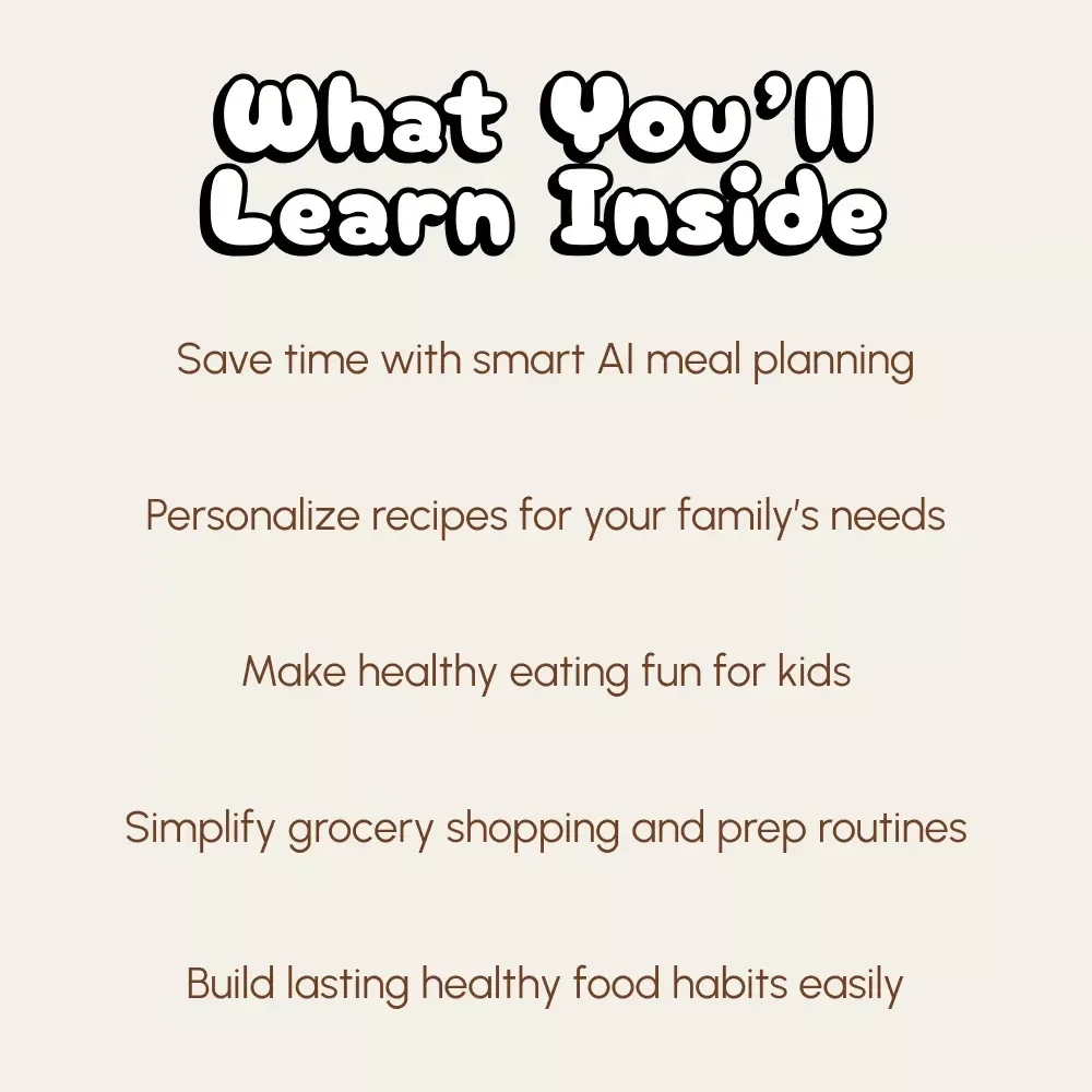 Smart Bites: Using AI to Cook Up Healthy Meals for Your Kids | AI Meal Planning eBook, Digital Parenting Guide, Healthy Family Cooking Tips, Kid-Friendly Recipes with AI