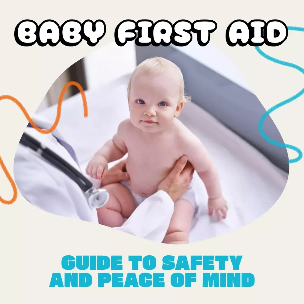 Baby First Aid: Your Essential Guide to Safety and Peace of Mind | Printable eBook for New Parents | Digital Download on What Should Be in Baby First Aid Kit