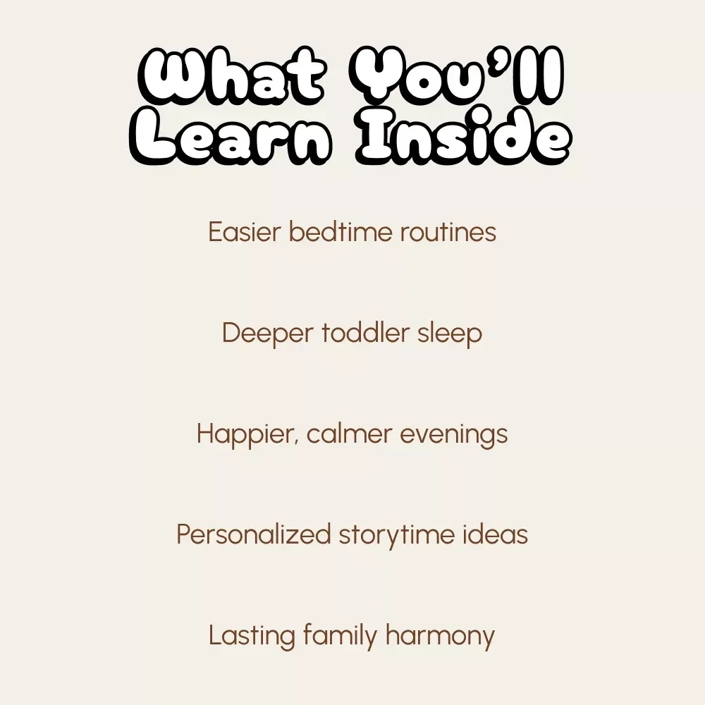 Dreamtime Magic: The Ultimate Guide to Toddler Bedtime Bliss | Best Bedtime Activities for Toddlers | Peaceful Sleep Routine eBook & Printable Guide
