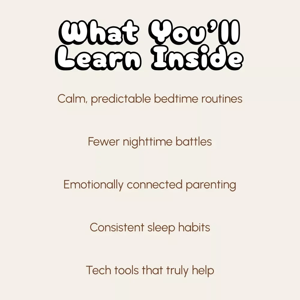 Sweet Dreams, Little One: A Parent’s Guide to Bedtime Without Battles | Gentle Sleep Training eBook for Parents | What to Do When Child Resists Going to Bed | Peaceful Bedtime Routine Guide