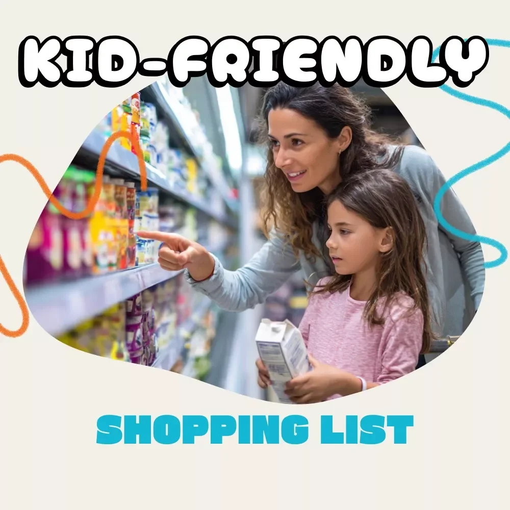 Create the Ultimate Kid-Friendly Shopping List Digital Checklist | How to Use AI to Generate Shopping List for Kids