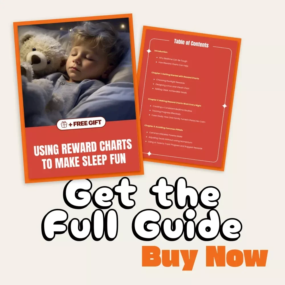 Using Reward Charts to Make Sleep Fun | Printable Parenting Guide for Bedtime Success | Digital Download for Parents | How to Use Reward Charts for Bedtime Success