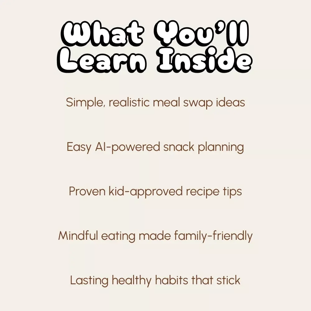 Fresh Starts: A Parent’s Roadmap to Reducing Processed Foods for Kids | Digital eBook | How to Reduce Processed Food for Kids | Family Nutrition Guide | Healthy Eating Plan for Children