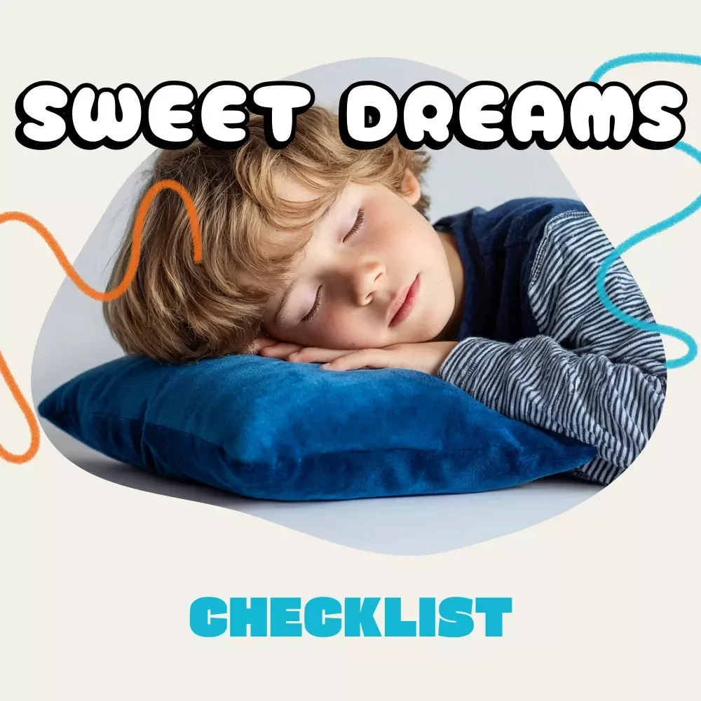 From Nightlight to Sweet Dreams Checklist for Parents and Kids | Printable Sleep Guide | Bedtime Routine eBook | Gentle Sleep Training Digital Download