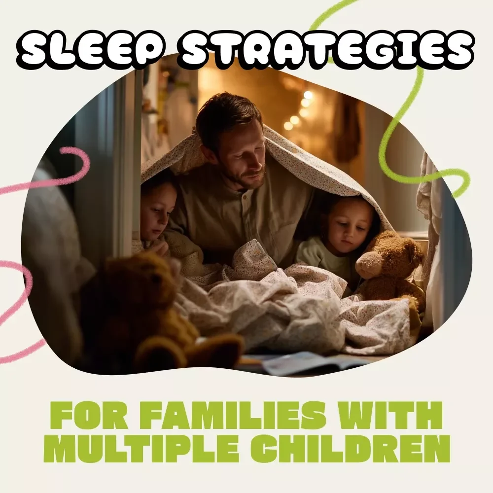 Practical Strategies for Families with Multiple Children | eBook for Busy Parents | Digital Download with Tips for Families with Multiple Kids at Night