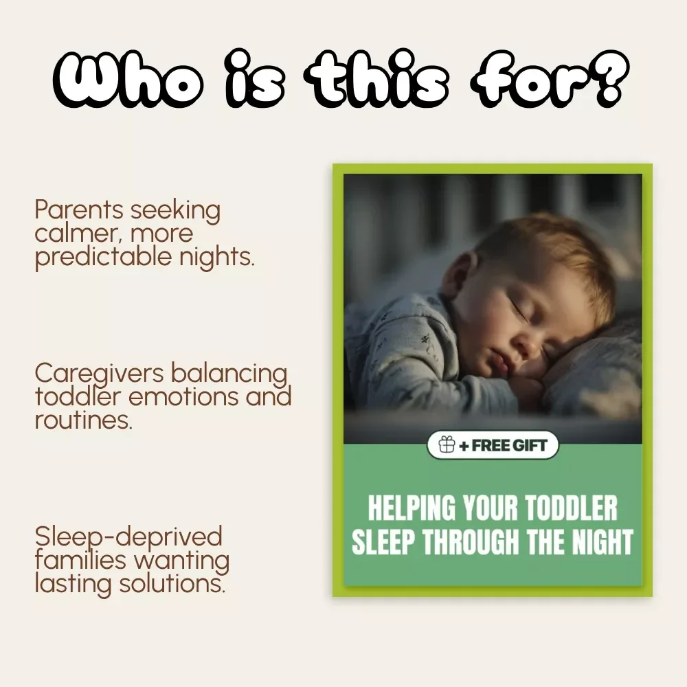 Helping Your Toddler Sleep Through the Night | Gentle Parenting eBook for Peaceful Bedtimes | How to Stop Toddler Night Waking Naturally