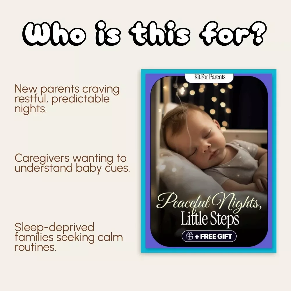 Peaceful Nights, Little Steps | Baby Sleep Guide for Parents | Understanding What is Self Soothing at Night | Digital Download for Gentle Sleep Routines