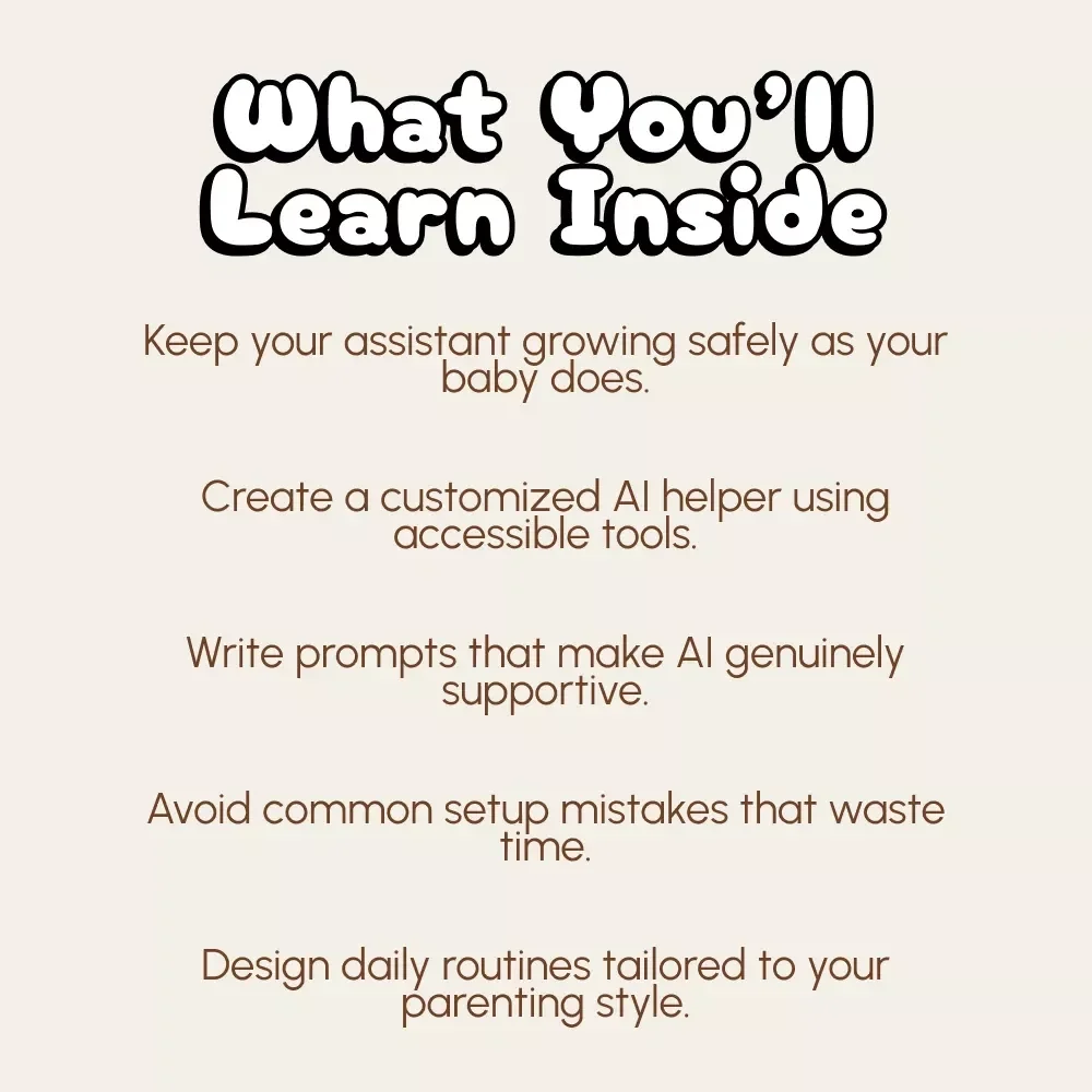 Smart Start: How to Build a Newborn Care Assistant with AI Tools | Digital Parenting Guide for AI Newborn Care, Prompts, and Setup