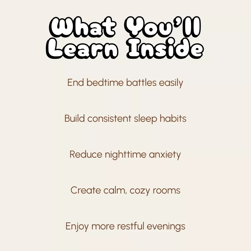 The No-Escape Night Checklist for Parents | Printable Sleep Training Guide for Toddlers & Kids | How to Prevent Child from Leaving Room at Night
