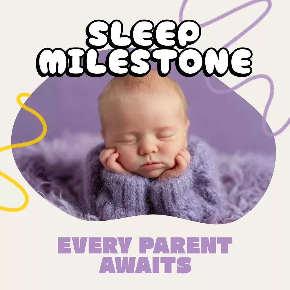 The Sleep Milestone Every Parent Awaits | Newborn Sleep Guide | When Should Newborn Sleep Through the Night | Digital Download for New Parents