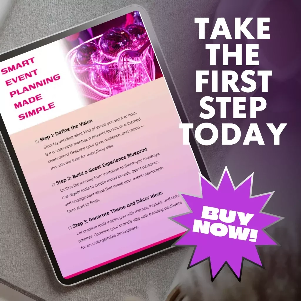 Smart Event Planning Made Simple | AI-Powered Event Planning Checklist | How to Use AI to Plan Events Like a Pro