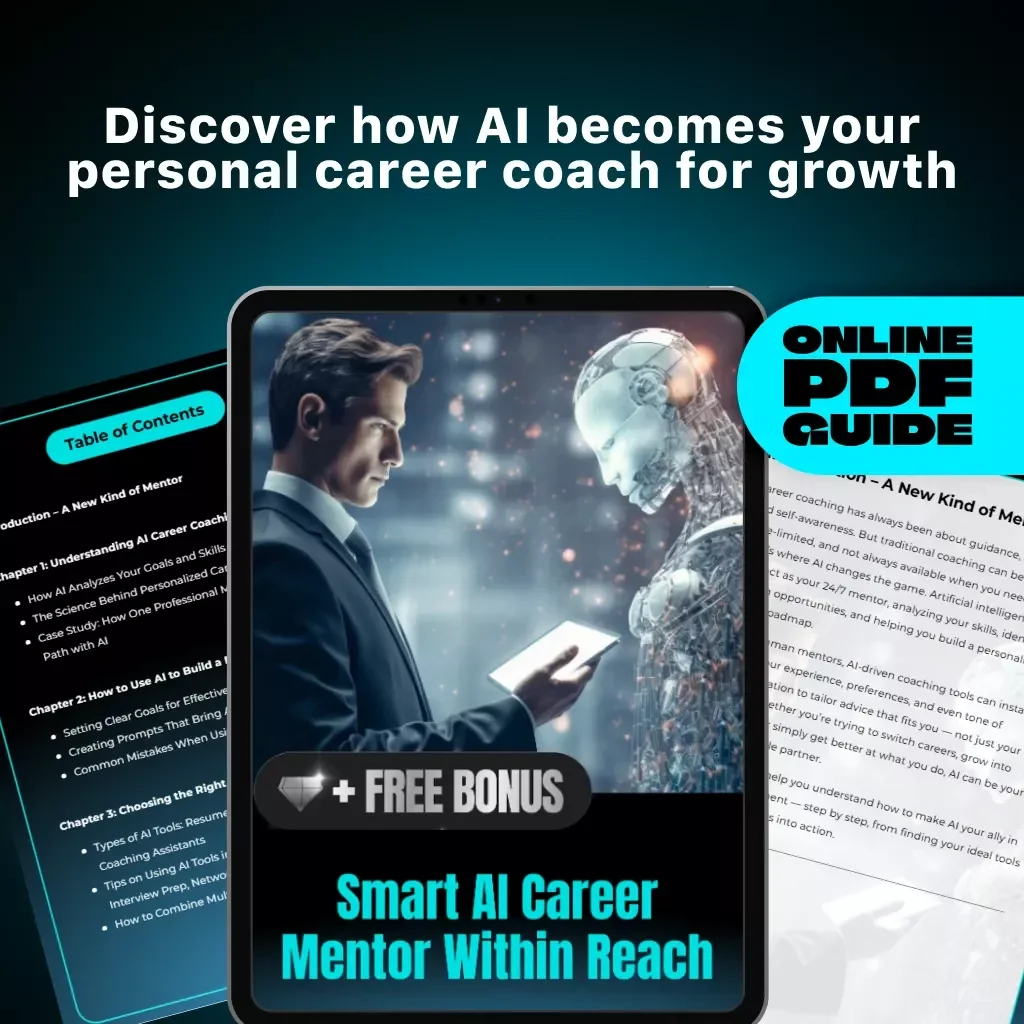 Smart AI Career Mentor Within Reach | Guide on How to Get Personalized Career Coaching from AI for Career Growth, Planning & Goal Setting