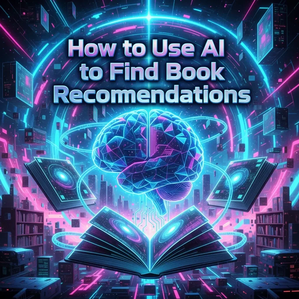 How to Use AI to Find Book Recommendations | Digital Guide, eBook & Checklist for Personalized Reading, AI Book Companion, Book Suggestions, Reading Tracker