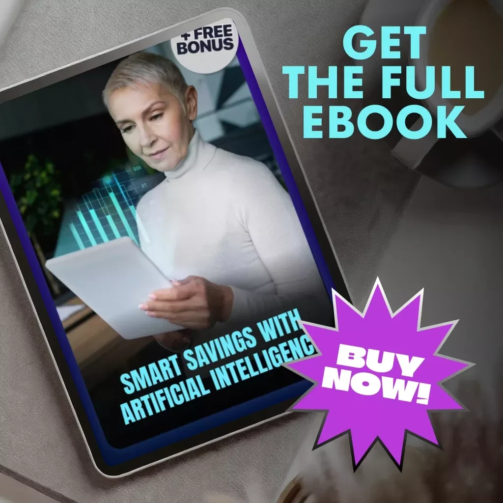 Smart Savings with Artificial Intelligence | AI Money Management eBook, Digital Guide for Smarter Budgeting, Investing & Financial Growth