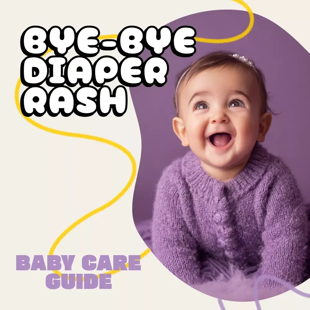 Bye-Bye Diaper Rash: Your Natural Prevention Checklist | Printable Baby Care Guide | How to Prevent Diaper Rash Naturally | Natural Baby Skincare Digital Download