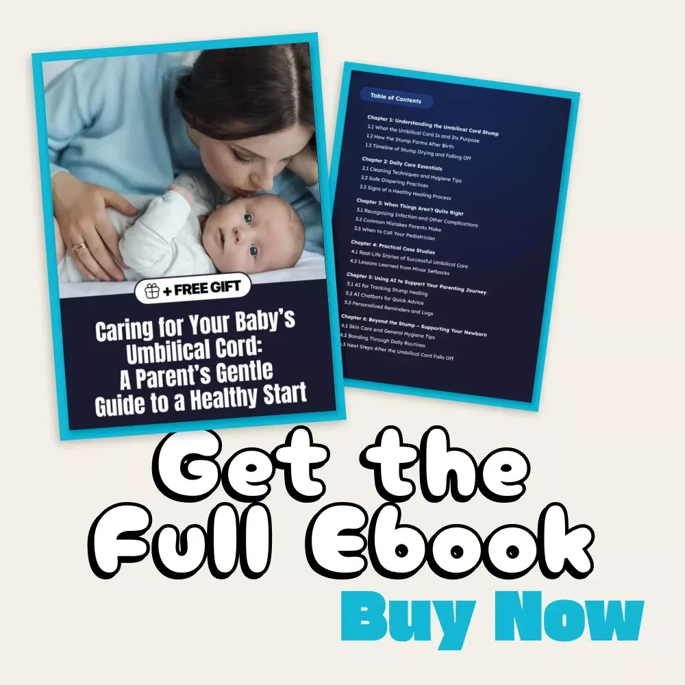 Caring for Your Baby’s Umbilical Cord: A Parent’s Gentle Guide to a Healthy Start | Newborn Umbilical Cord Care eBook | Digital Download Parenting Guide for First-Time Moms & Dads | Baby Hygiene & Healing Tips PDF