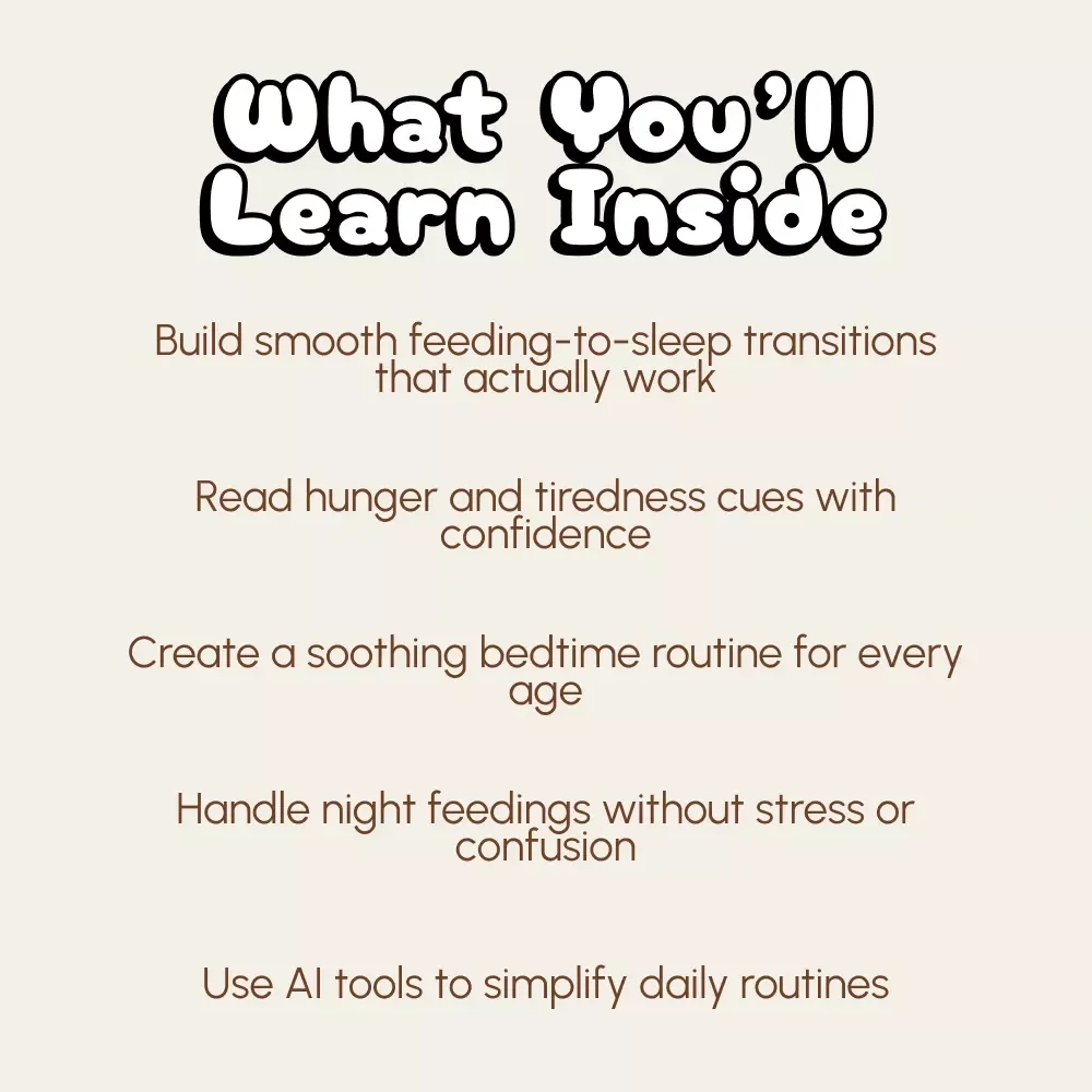 Peaceful Days, Restful Nights | Baby Feeding & Sleep Balance eBook | How to Balance Feeding & Sleep Guide for New Parents | Gentle Baby Routine Planner | Digital Download
