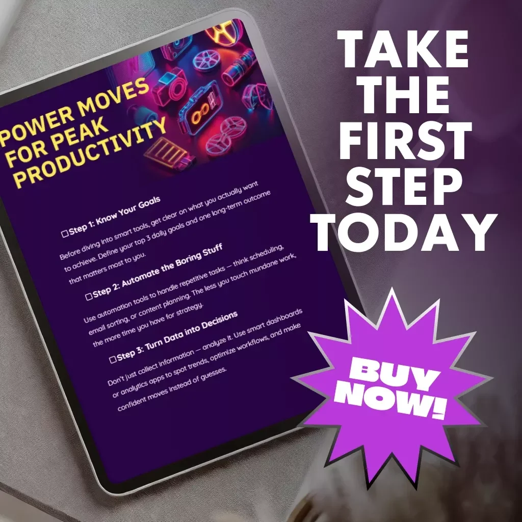 Power Moves for Peak Productivity: Ultimate Checklist on How to Use AI for Productivity