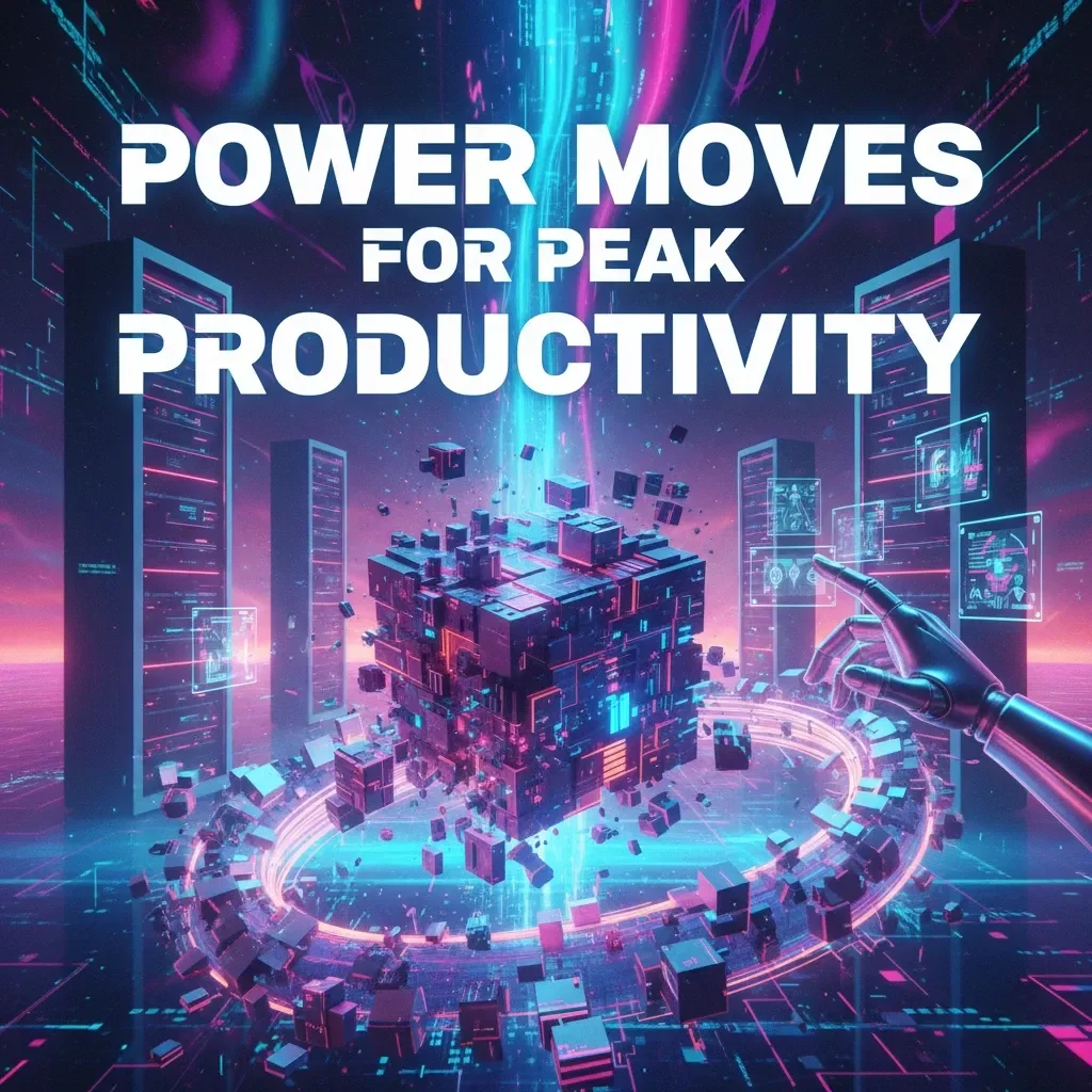 Power Moves for Peak Productivity: Ultimate Checklist on How to Use AI for Productivity