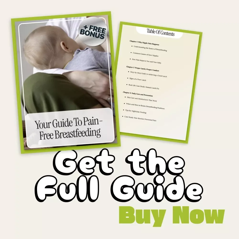 Your Guide to Pain-Free Breastfeeding | Digital eBook for New Moms | How to Prevent Nipple Pain While Breastfeeding | Gentle, Practical, Expert-Backed Tips