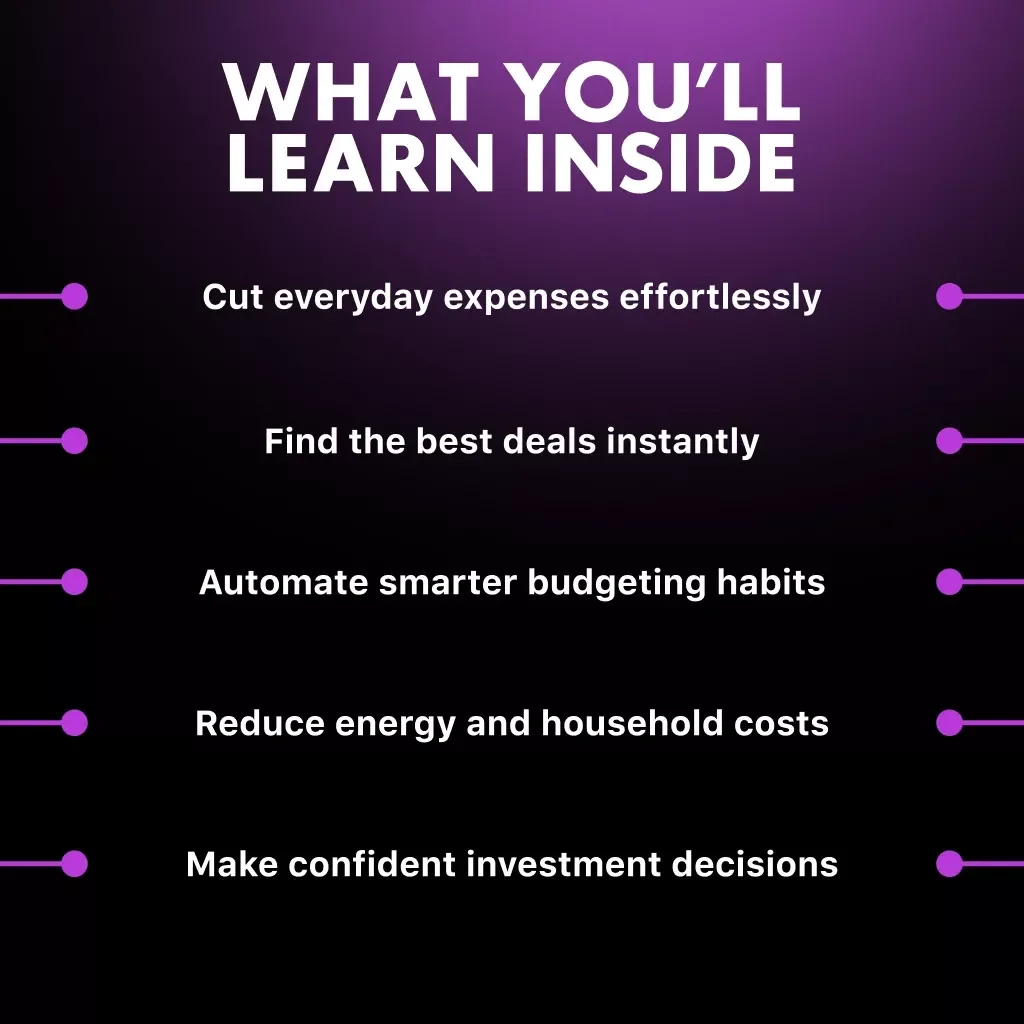Using AI to Save Money Every Day | Smart Money Guide | Digital Download eBook for Budgeting, Shopping, and Everyday Savings with Artificial Intelligence Tools