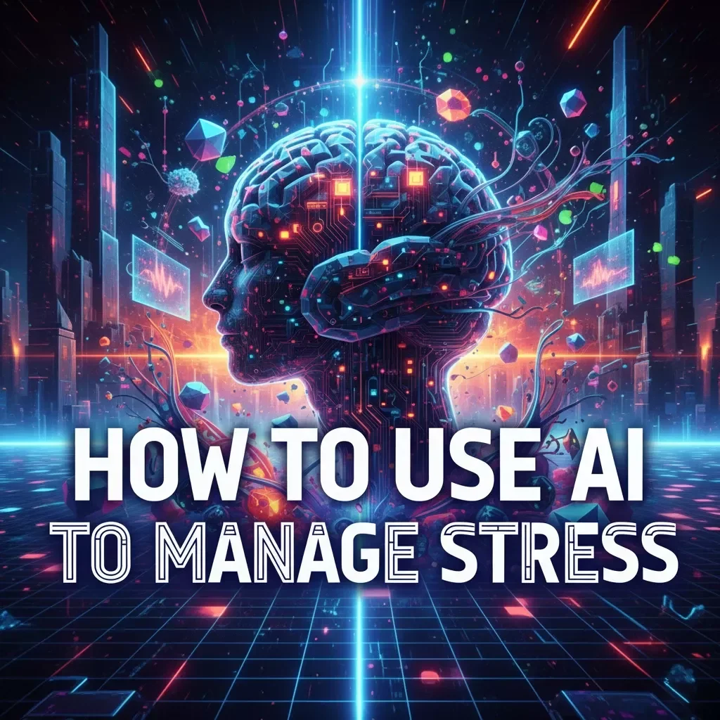 How to Use AI to Manage Stress | Digital eBook Guide for Mindfulness, Productivity & Calm Living | AI-Powered Stress Management for Anxiety Relief, Focus & Wellbeing
