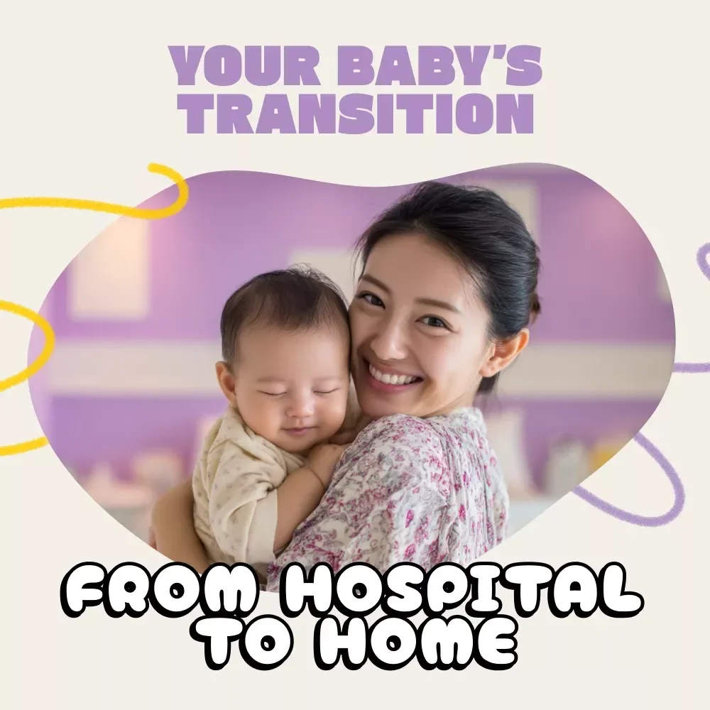 Smooth Landing: Your Baby’s Transition from Hospital to Home | New Parent Checklist | How to Transition Baby from Hospital to Home | Printable Digital Download Guide for Postpartum Moms